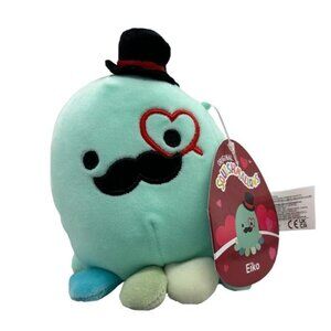 Eiko The Octopus 5" Valentines Day Squishmallow Sealife Soft Plush Stuffed Toy